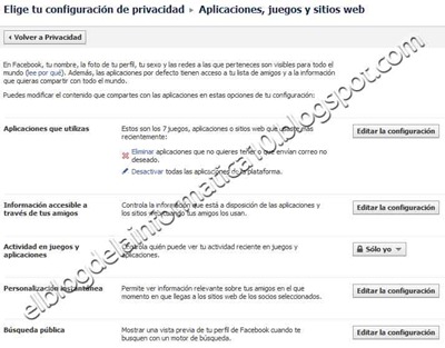 Perfil público en Facebook