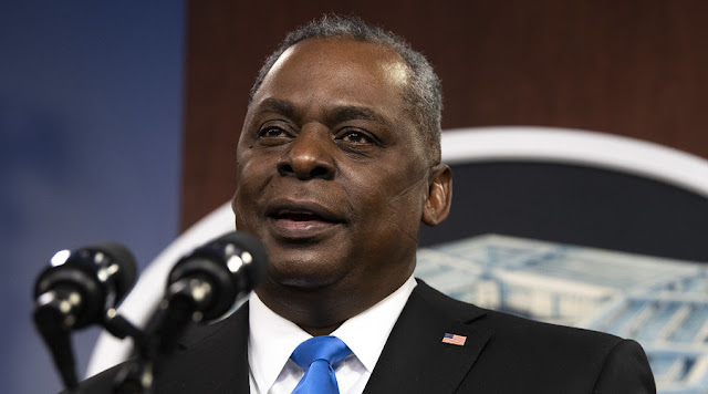 US defense secretary, Lloyd Austin, full responsibility, secret hospitalization, lack of disclosure, medical procedure