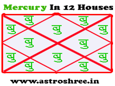 Impacts Of Mercury In 12 Houses Of Horoscope