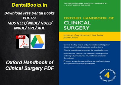 Oxford Handbook of Clinical Surgery PDF DOWNLOAD