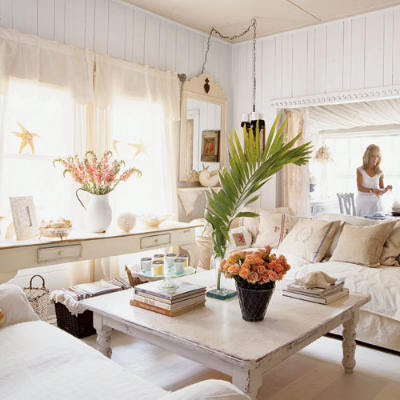 Cottage Living Room Furniture on Imagem Beach Cottage Love