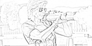 Terminator coloring pages coloring.filminspector.com