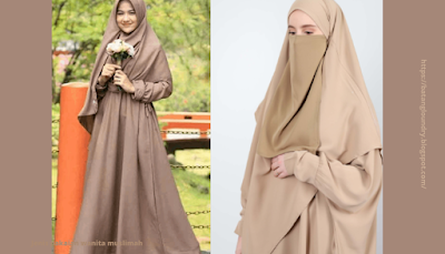 Jenis pakaian wanita muslimah