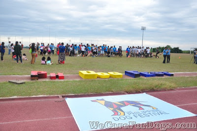 Participants getting ready for the drill - Philippine Dog Festival 2014 - December 12, 2014