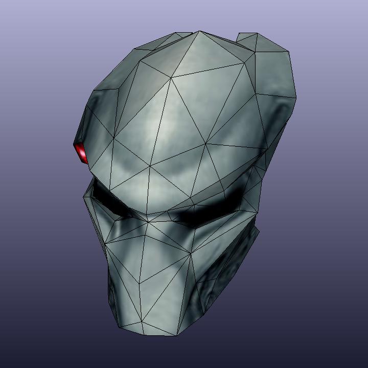 Mask: Predator Bio Helmet Papercraft - DePapercraftBlog