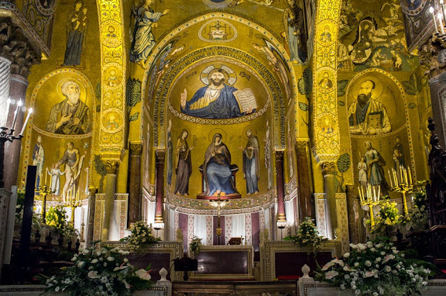 Palazzo Reale, Cappella Palatina - Palermo, Sicília, Itália