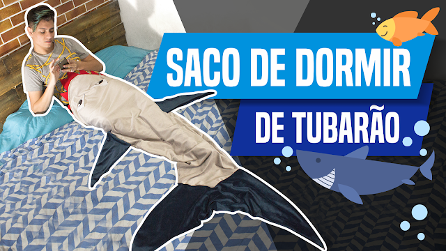  Tubarão saco de dormir