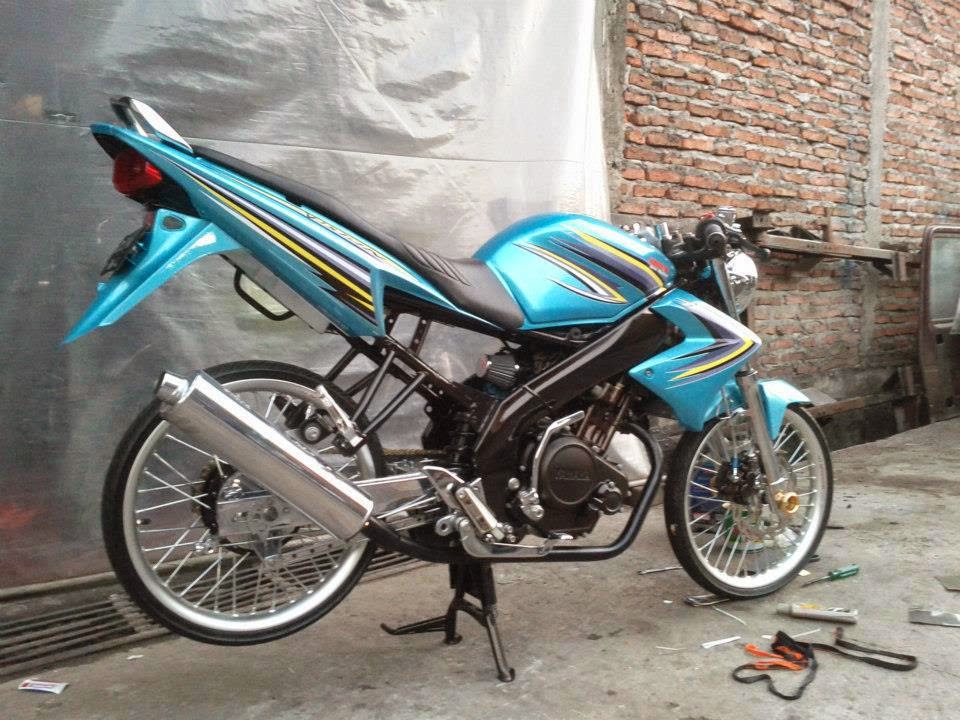 Modifikasi Motor Vixion Ban Kecil Kumpulan Modifikasi Motor