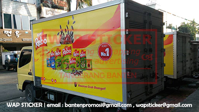 Sticker Mobil  Branding Stiker  Mobil  Box di Karawaci Tangerang