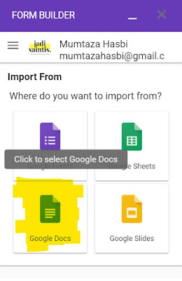 Cara Mengubah Soal Ms Word Menjadi Google Form Tanpa Copy Paste - Form Builder