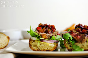 Steak Sandwich and Sweet Patatoe Fries