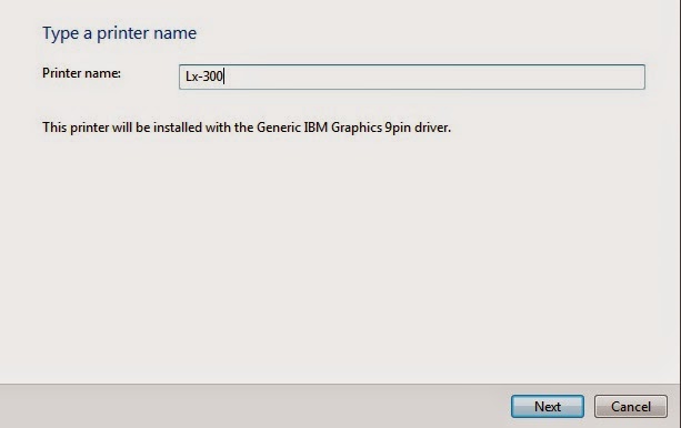 Cara instal driver printer LX-300 di windows 7 - Teknisi ...
