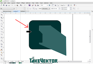 Tutorial Membuat Flat Design dan Long Shadow di CorelDraw