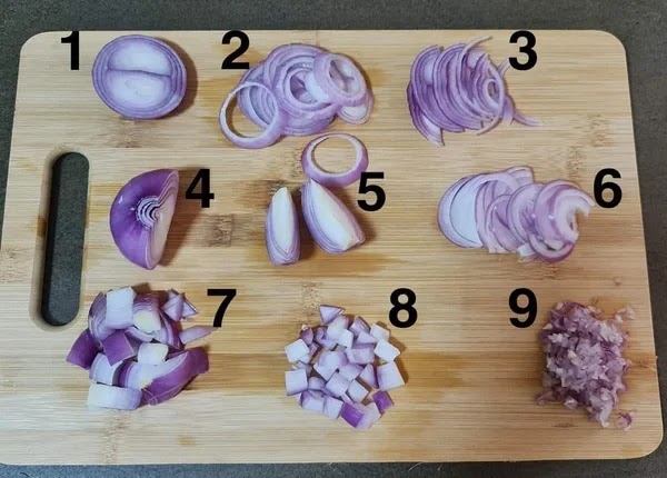 Jenis Potongan Bawang Merah Dan Bawang Putih Dalam Masakan