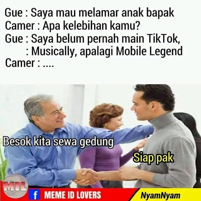 10 Meme Lucu 'Melamar Pacar' Ini Bikin Ngakak Bareng Calon Mertua