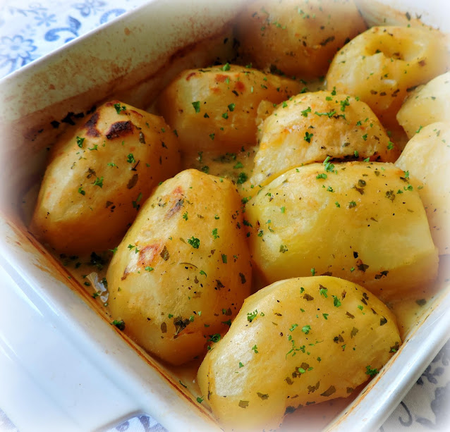 Oven Braised Potatoes