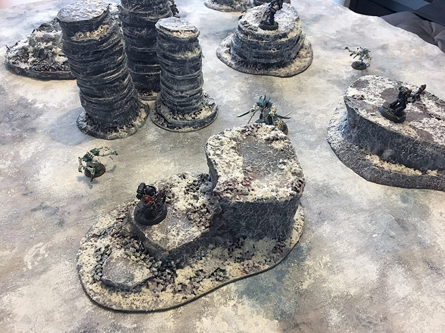 warhammer winter kill team kill zone board