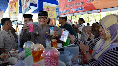 Pasar Pabukoan di Padang Bisa Bayar Non Tunai