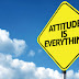 A positive attitude determines success.