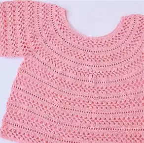 Jersey Primavera Verano a Crochet