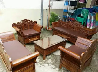 Example of Jepara Teak Guest Chairs Images