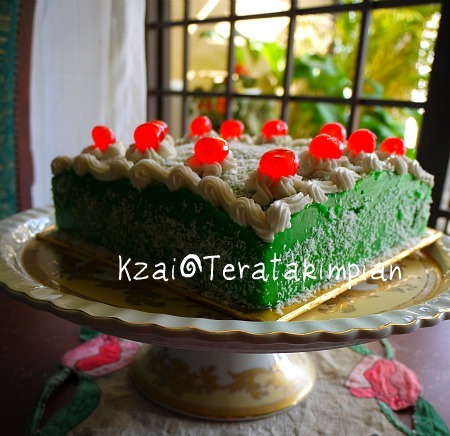 TERATAK IMPIAN -: :-: Kek Lapis Kastad Pandan