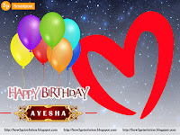 birthday wishes ayesha name [birthday wishes ayesha]