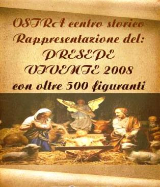 ostra-presepe vivente 2008-locandina