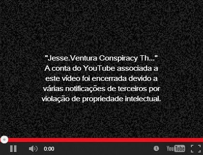 Prova: Youtube censura videos de verdade