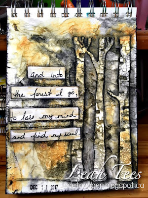 Mixed Media Art Journal Leah Tees Ode to Paper