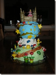 Liam's Mario Cake 012