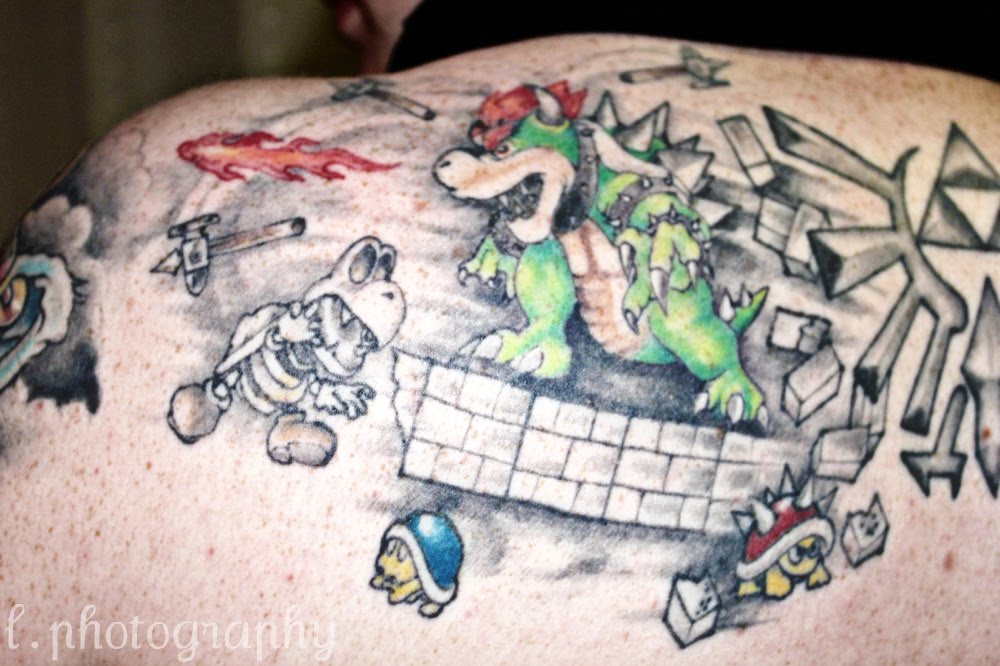 ZELDA TATTOO. Those who grew up on Nintendo can appreciate this.