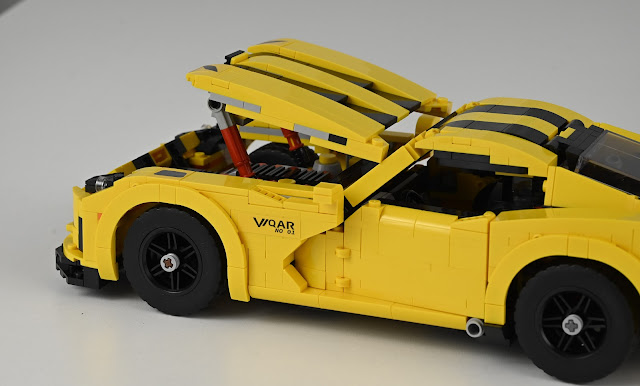 Nifeliz Viper Muscle Car Compatible With Lego