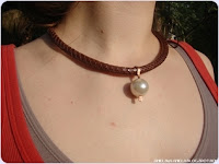 DIY TUTORIAL /  leather snake print necklace /  skórzany naszyjnik krok po kroku 