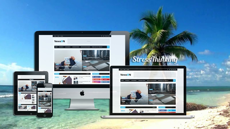 NewsOn Premium Blogger Template - Responsive Blogger Template