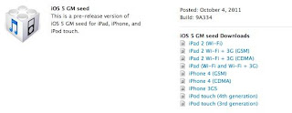 iOS 5 GM - Changelog