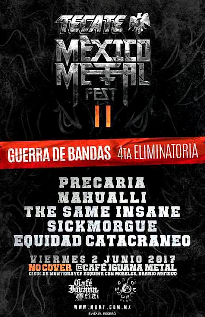 México Metal Fest Eliminatoria 4, 2017