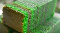 Resepi Kek Batik Pandan Sukatan Cawan