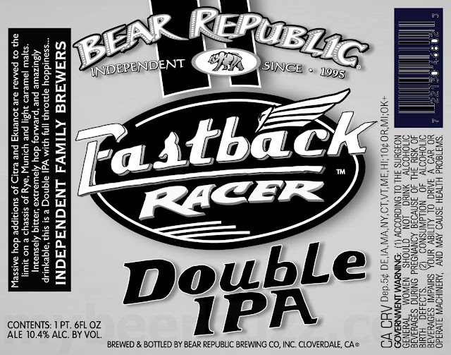 Bear Republic Fastback Racer DIPA Returns