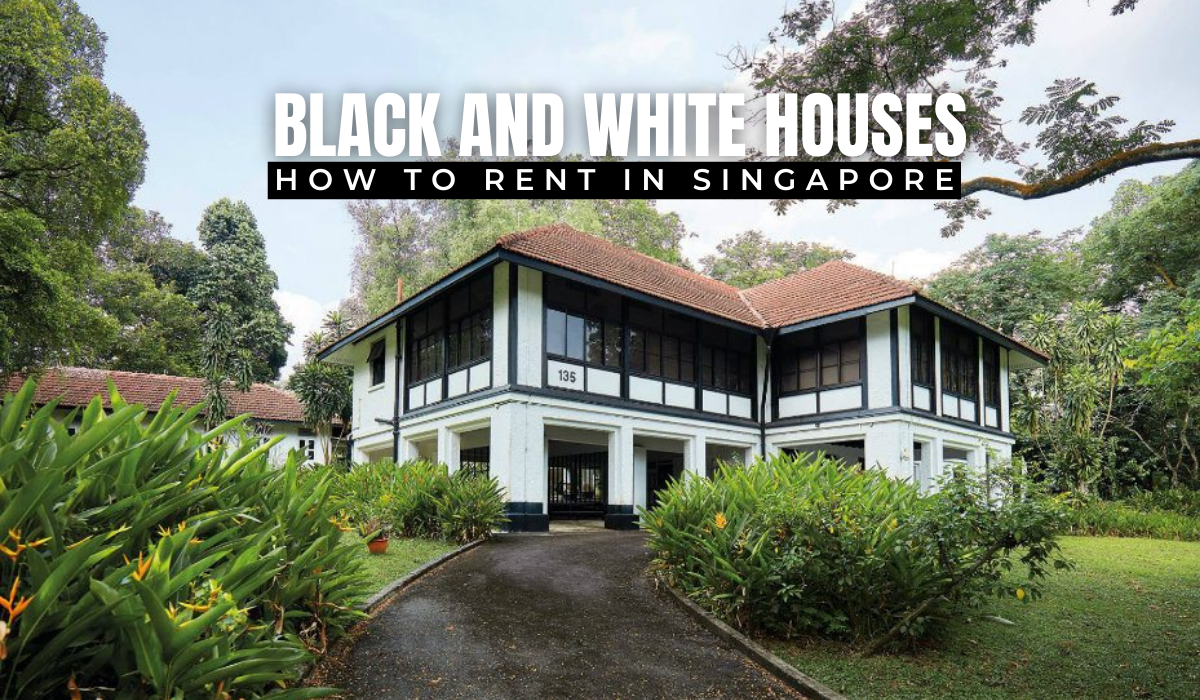 How to rent Black and White houses in Singapore