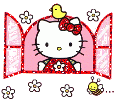FOTO ANIMASI HELLO KITTY GAMBAR GIF FLASH IMAGE 