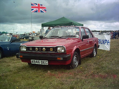 Triumph Acclaim with Red color