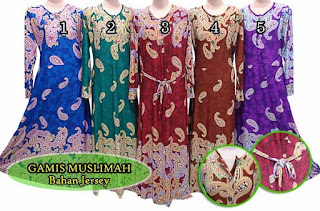 Gamis wanita muslimah