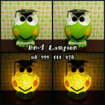 Lampion Benang Untuk Kado Wisuda Karakter Frog Kode:06D
