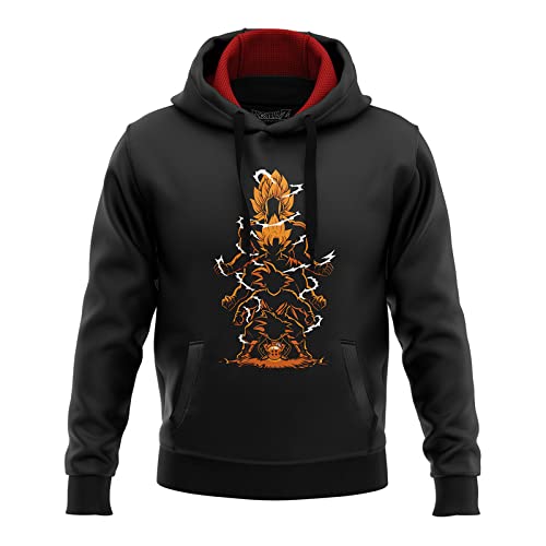 Redwolf DBZ: Evolution - Dragon Ball Z Official Hoodie (Black)