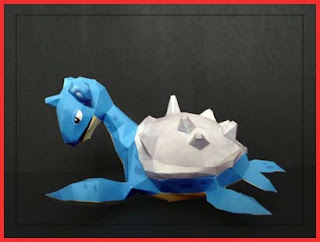 Pokemon Lapras Papercraft