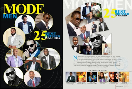 #CODED-ish News::D’banj, Governor Rotimi Ameachi, Darey Art Alade, Others Makes MODE Men Magazine 2013 Best Dressed List: Check It Out!