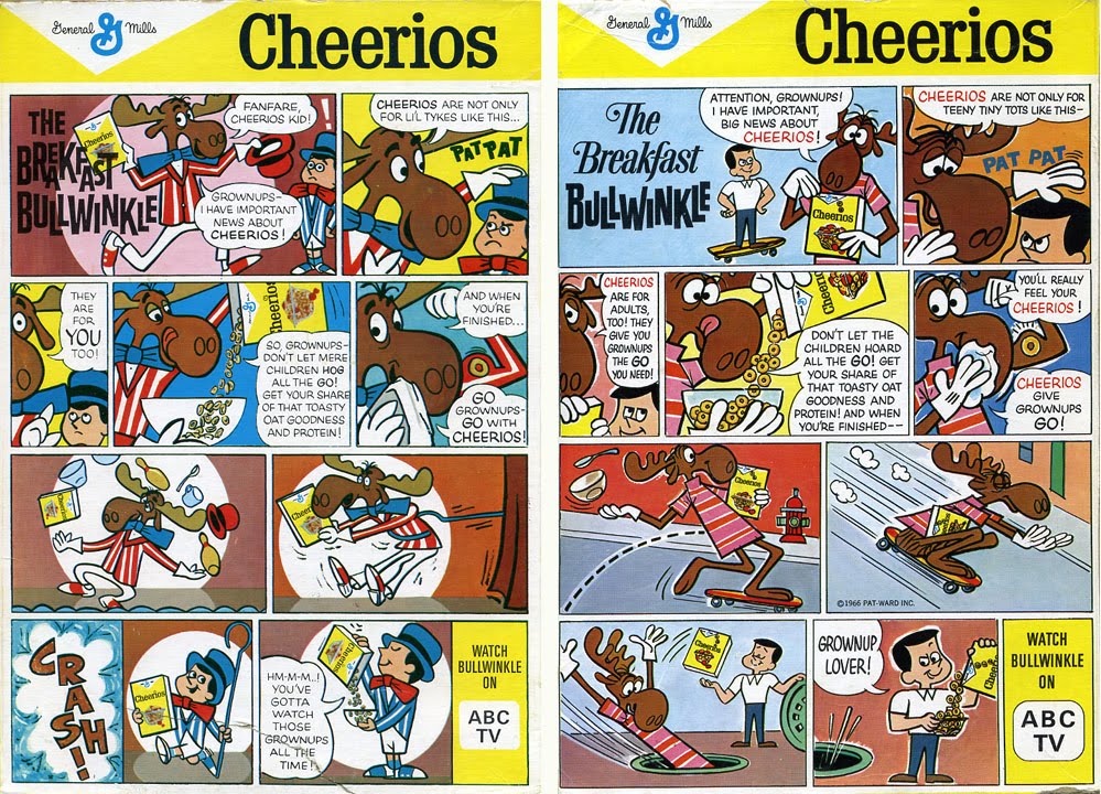 Labels: BULLWINKLE, CHEERIOS