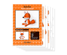 fox soft toy pattern