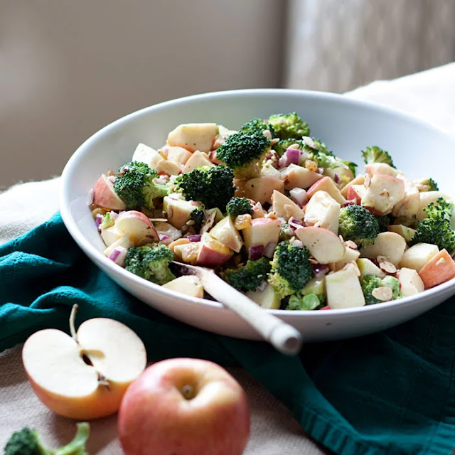 Easy Apple & Broccoli Salad